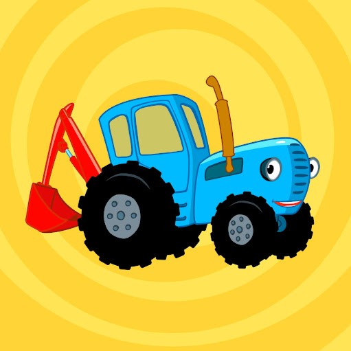 Blue Tractor - Kids Songs & Cartoons